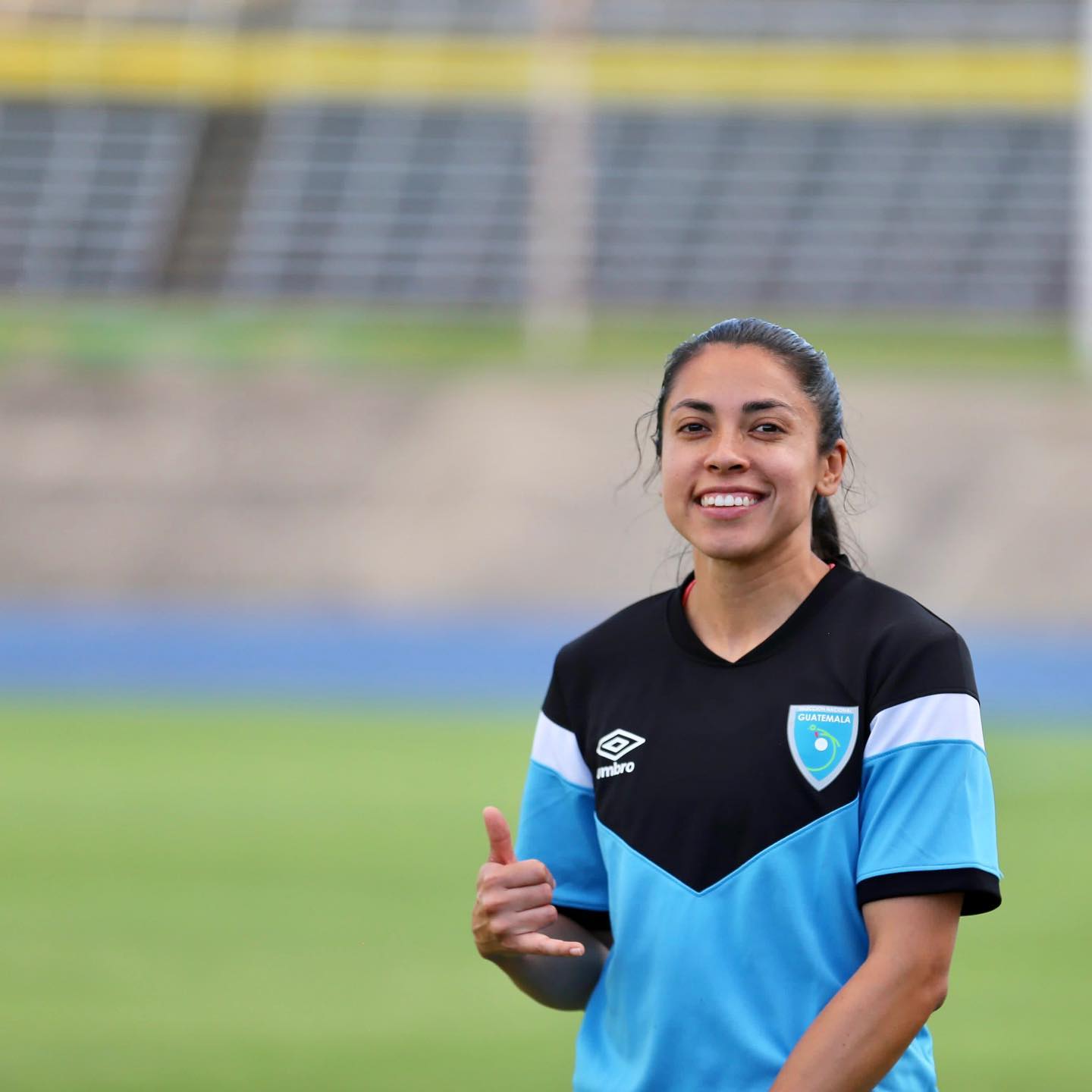 Ana Lucía Martínez seguirá soendo la gran referente del futbol guatemalteco en el extranjero. (Foto Prensa Libre: Fedefut)