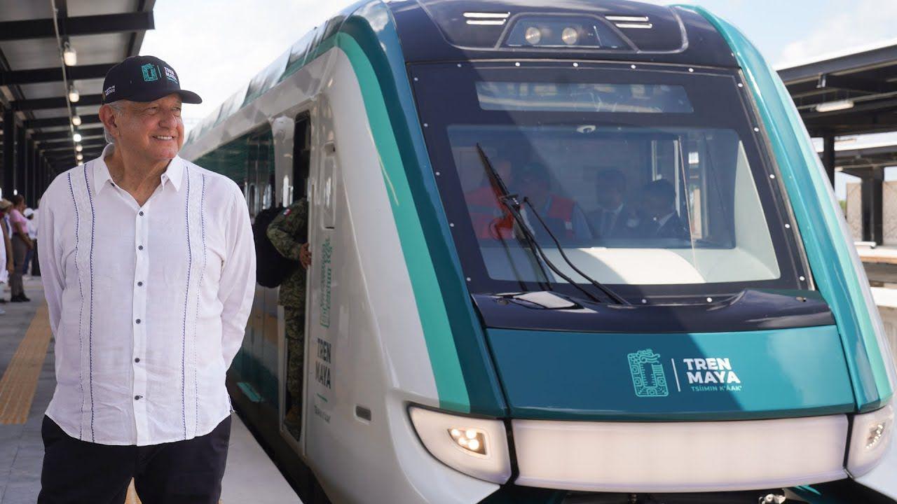 El Tren Maya es el proyecto insignia del presidente mexicano, Andrés Manuel López Obrador. (GOBIERNO DE MÉXICO)