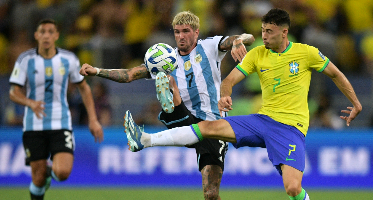El Clásico entre Argentina y Brasil se daría en una final de Copa América. Foto Prensa Libre (Selección de Argentina)