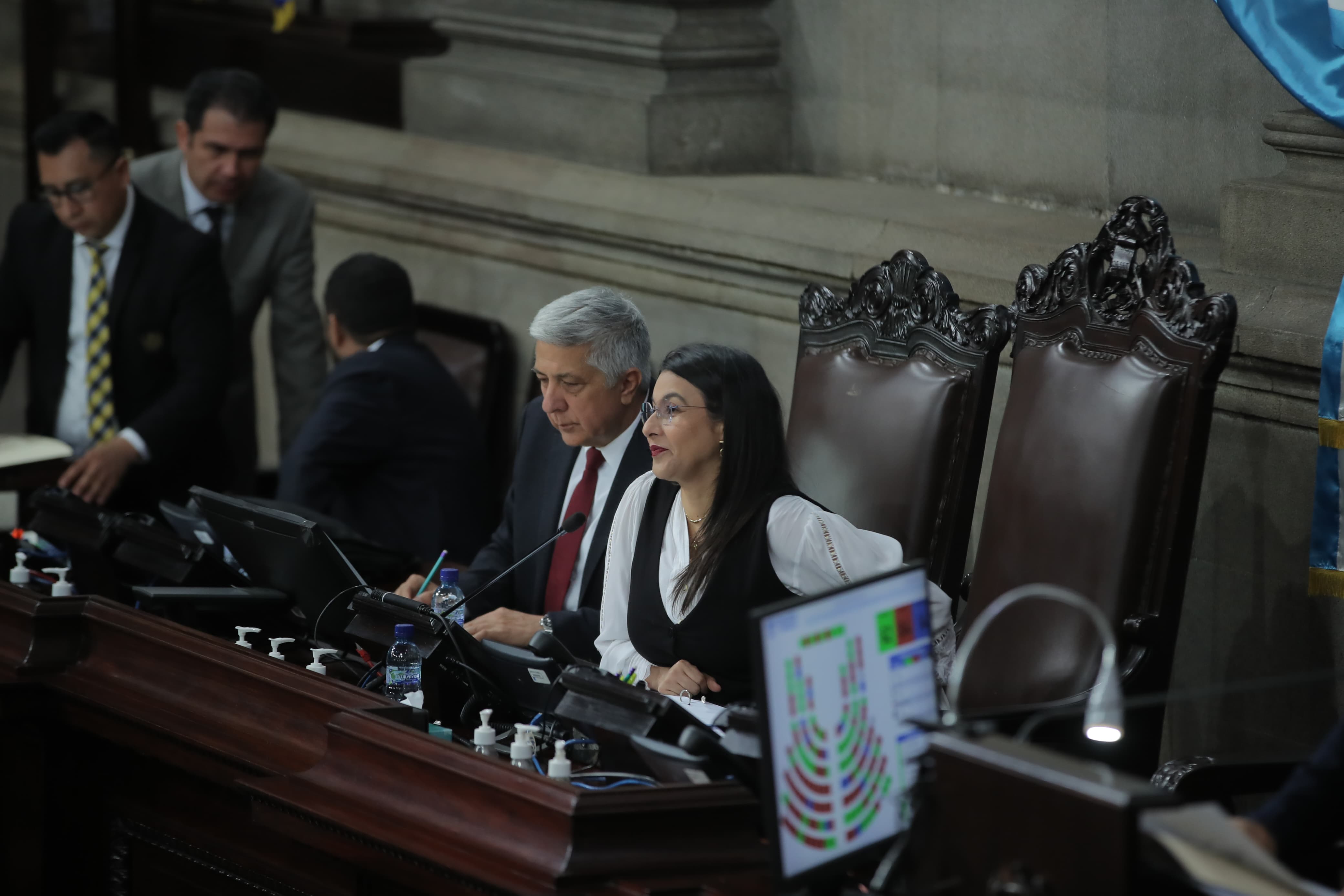 J. D. del Congreso de la República comienza la cuarta sesión extraordinaria esta 13 de diciembre. (Foto Prensa Libre: B. Baiza)