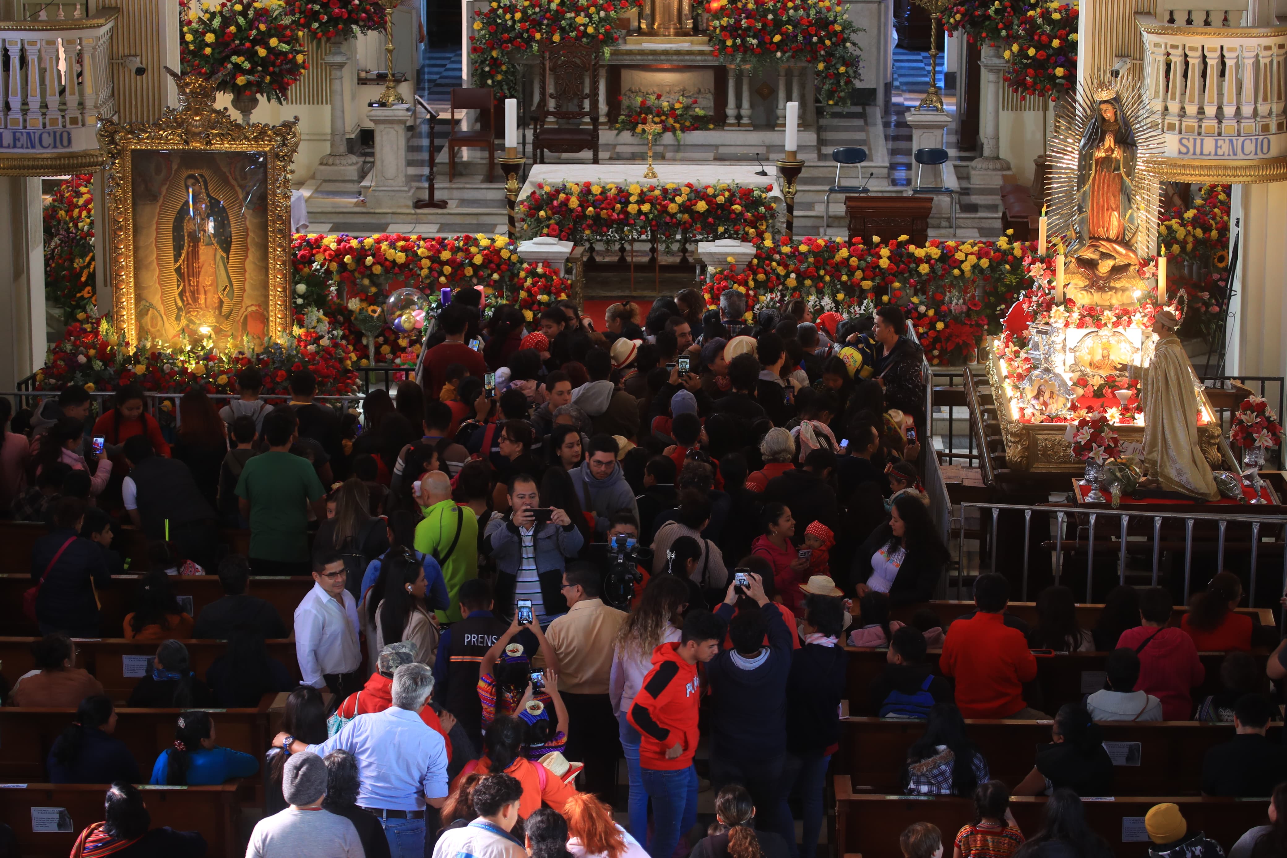 Día de la Virgen de Guadalupe en Santuario 12 de diciembre 2023'