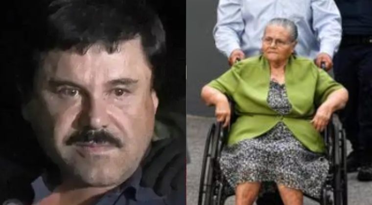 El Chapo Guzmán y su madre María Consuelo Loera