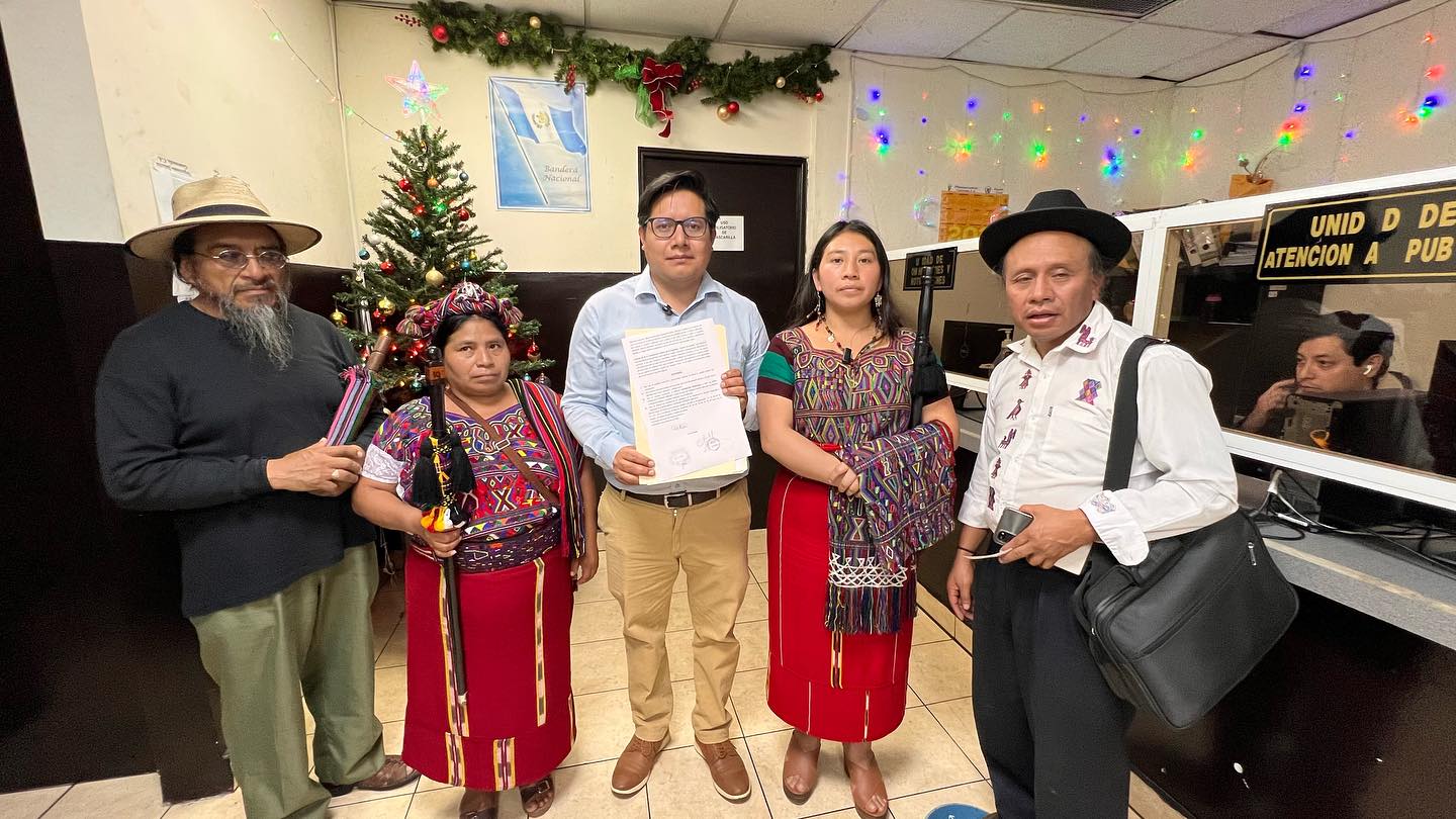 Acción Ciudadana y autoridades indígenas