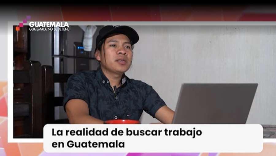 En el Reportaje de esta semana acompañamos a un electricista guatemalteco a intentar encontrar un empleo por medio de canales digitales y redes sociales. (Foto Prensa Libre: Captura de Pantalla)