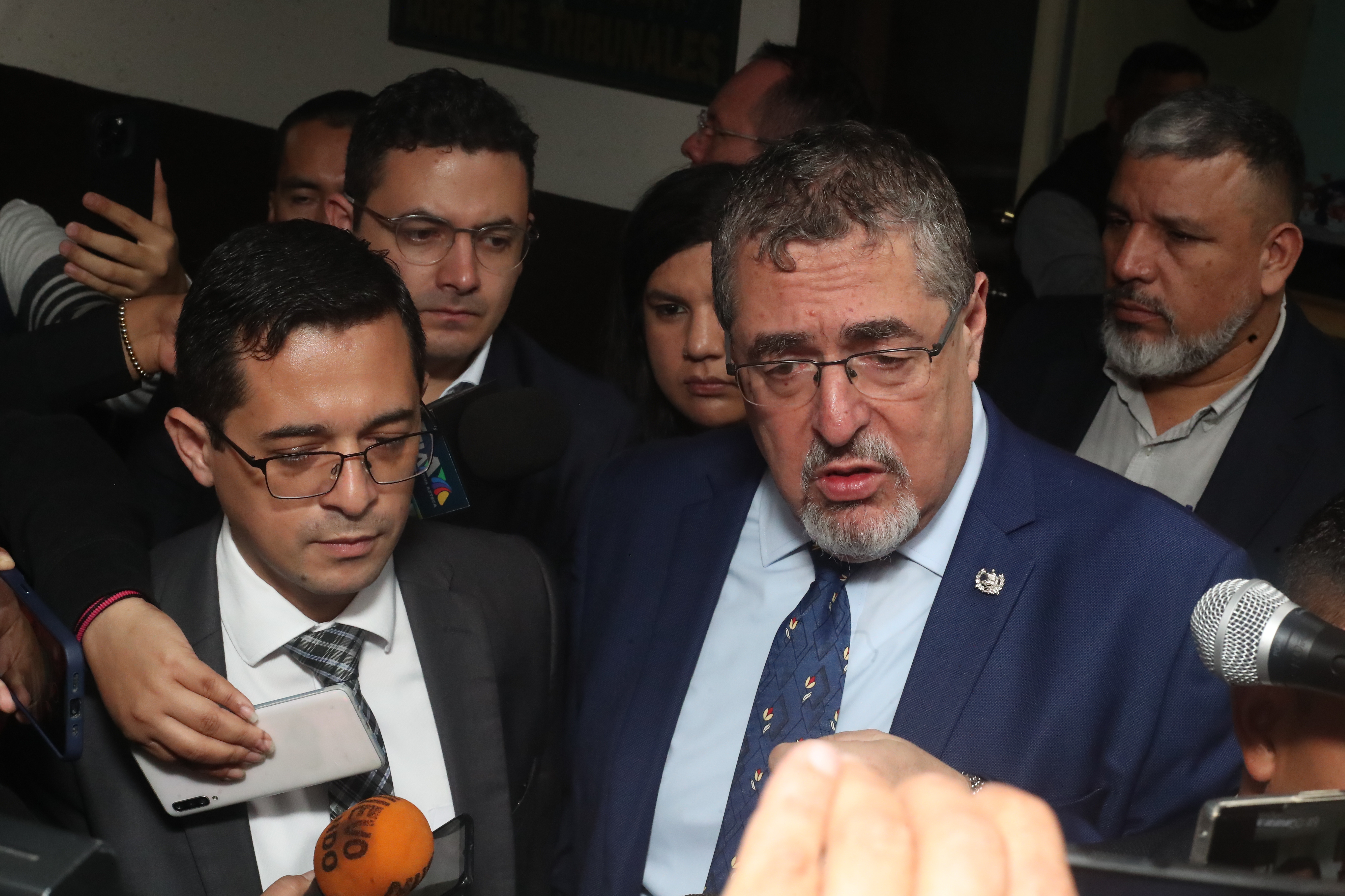 El presidente electo, Bernardo Arévalo, no ha dado a conocer su gabinete. (Foto Prensa Libre: Juan Diego González)