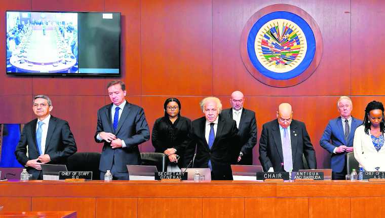 La expulsiÃ³n de Guatemala de la OEA traerÃ­a consecuencias, segÃºn exembajadores y expertos internacionalistas.(Foto Prensa Libre: Hemeroteca PL)