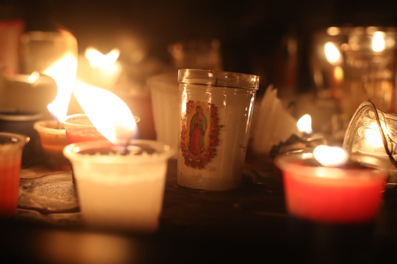 Vela de la Virgen de Guadalupe'