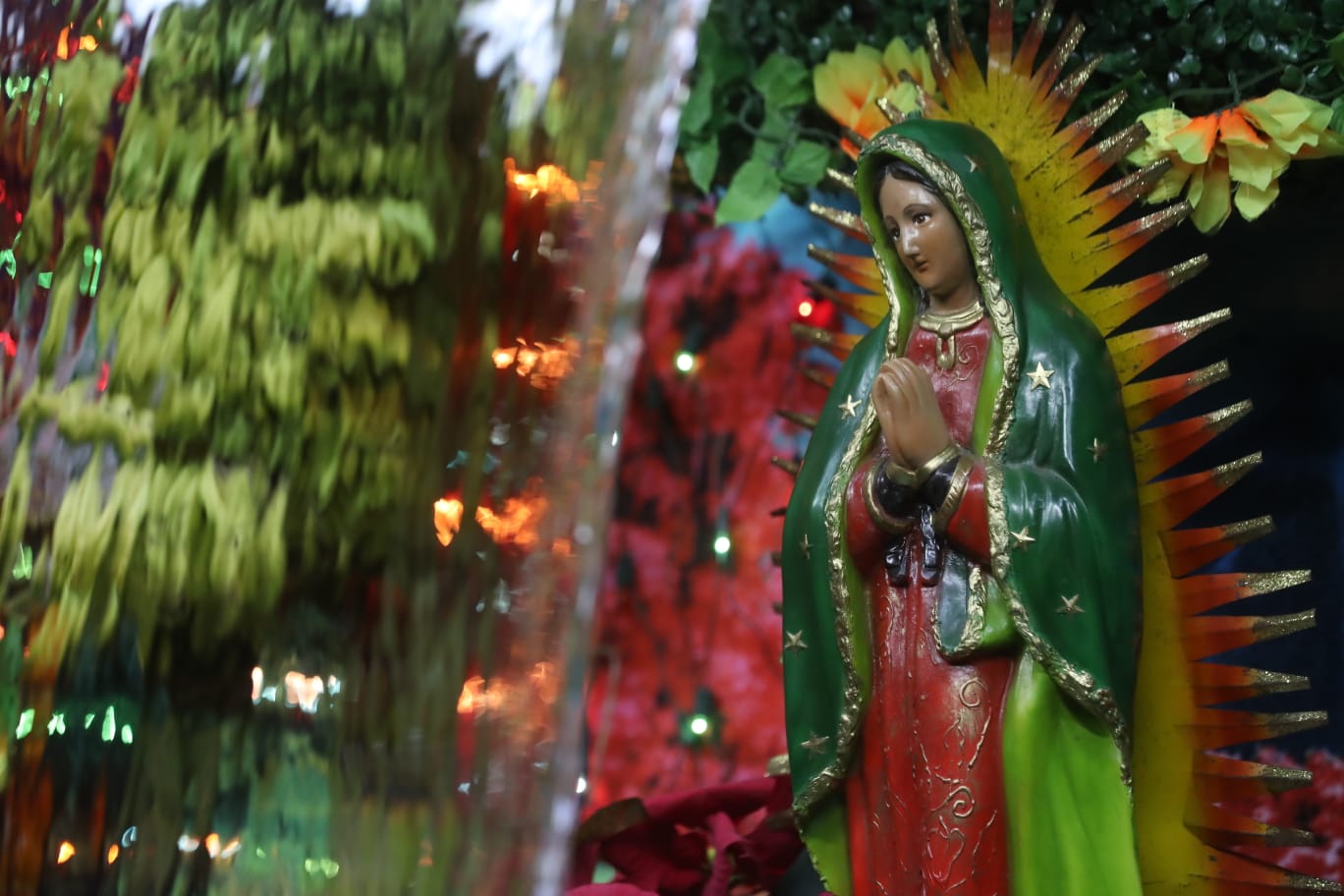 Virgen de Guadalupe el 12 de diciembre'