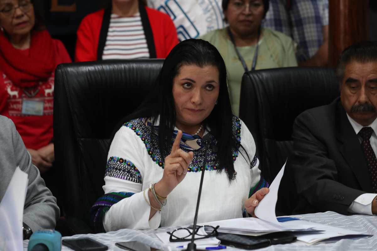 Blanca Alfaro, presidenta del TSE