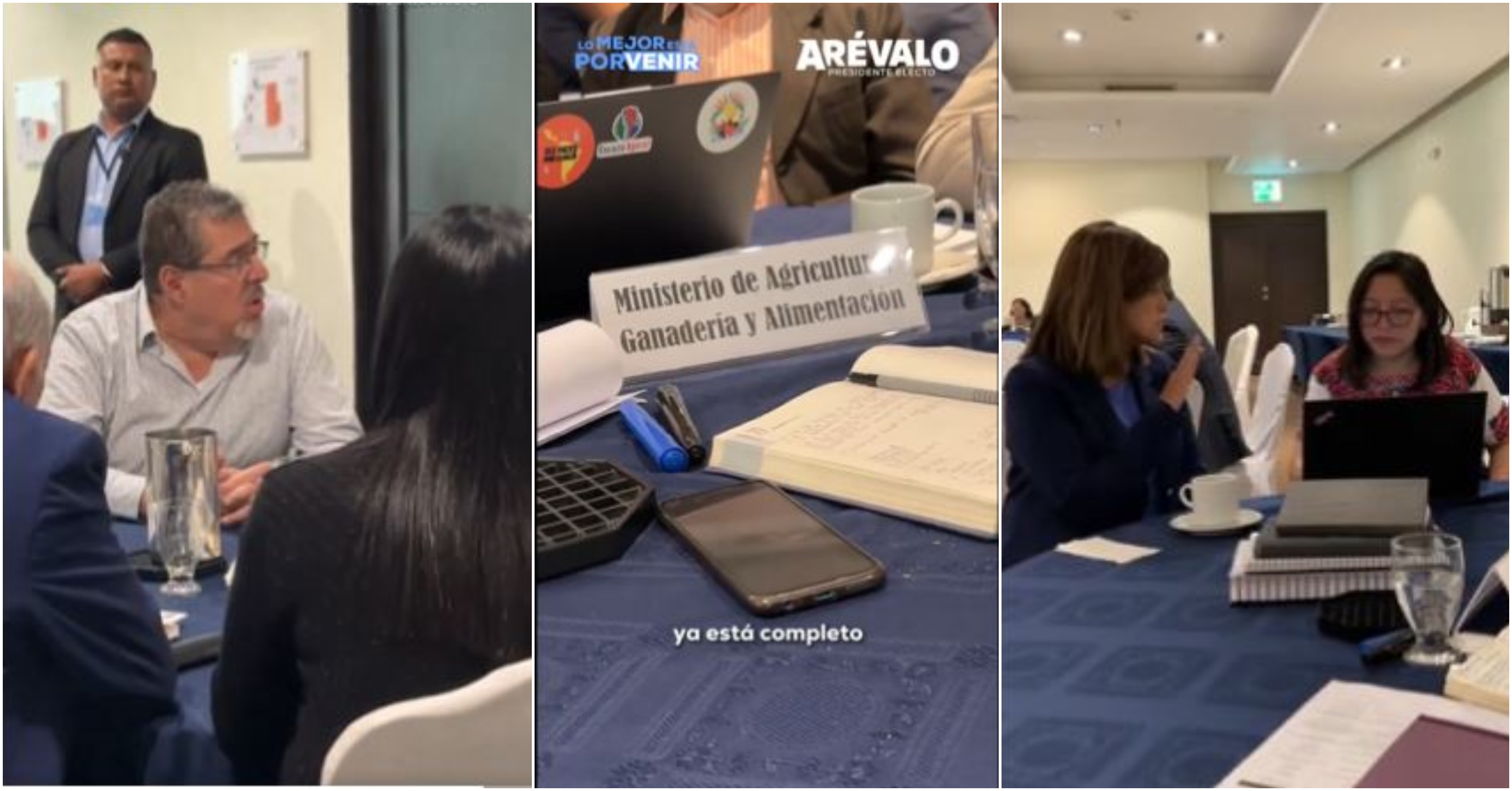Estas son algunas de las imágines que Bernardo Arévalo compartió en un vídeo que publicaron en sus redes sociales. (Foto Prensa Libre: Captura de pantalla).