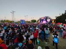 Las Luces Campero  son un evento especial para las familias guatemaltecas.   (Foto Prensa Libre:  Hemeroteca PL)