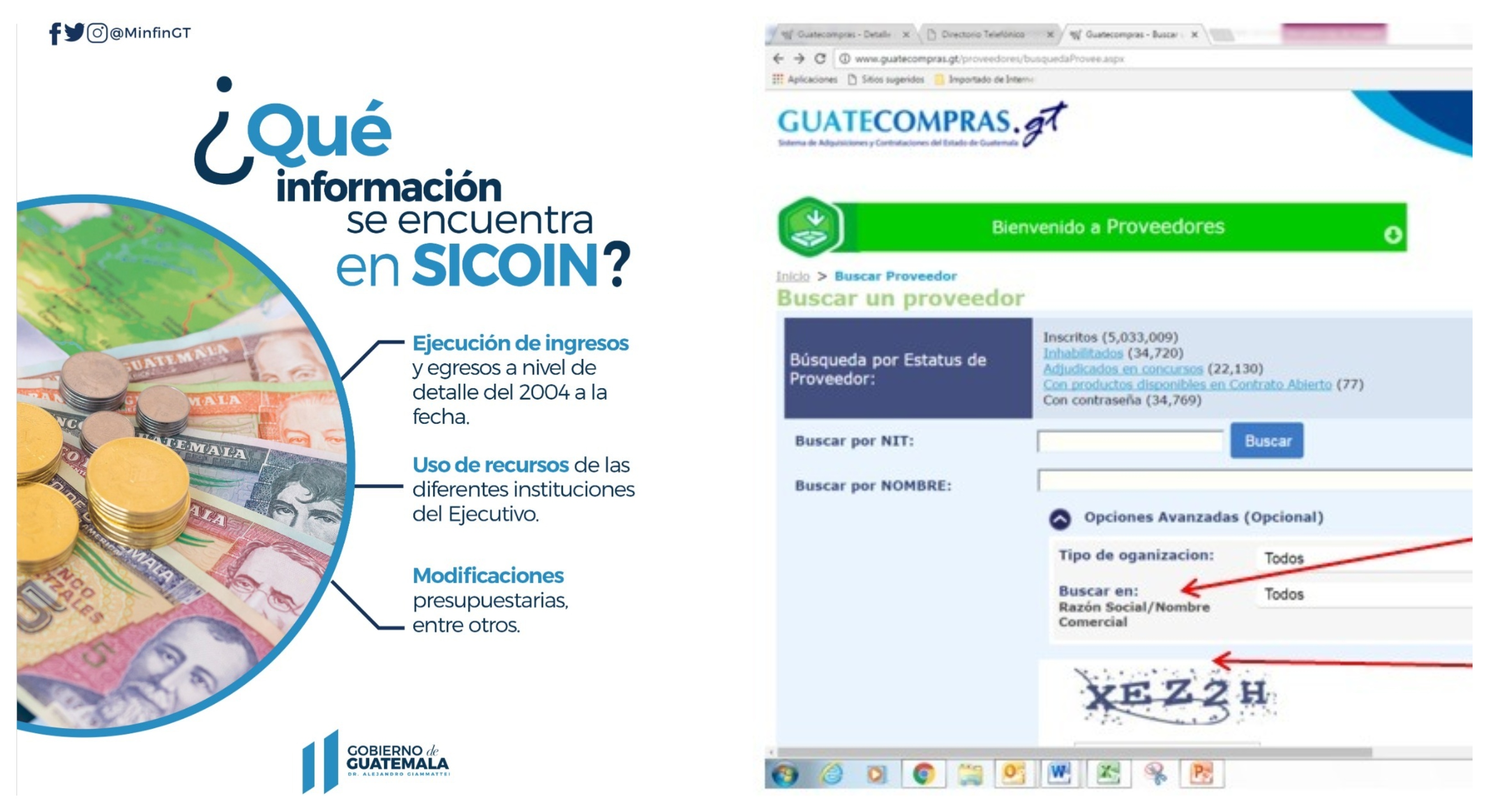 Desde el 27 de noviembre de 2023 los portales gubernamentales Sicoin y Guatecompras no funcionan. El Gobierno argumentan un ataque cibernético. (Foto Prensa Libre: Hemeroteca PL).