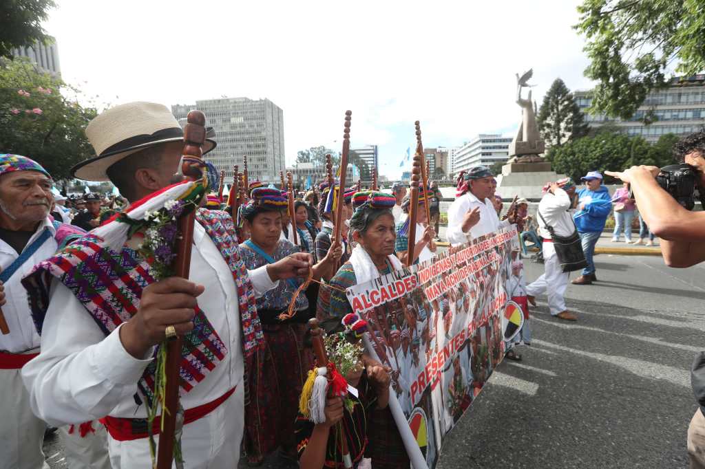 pueblos indígenas marcha 7 de diciembre
