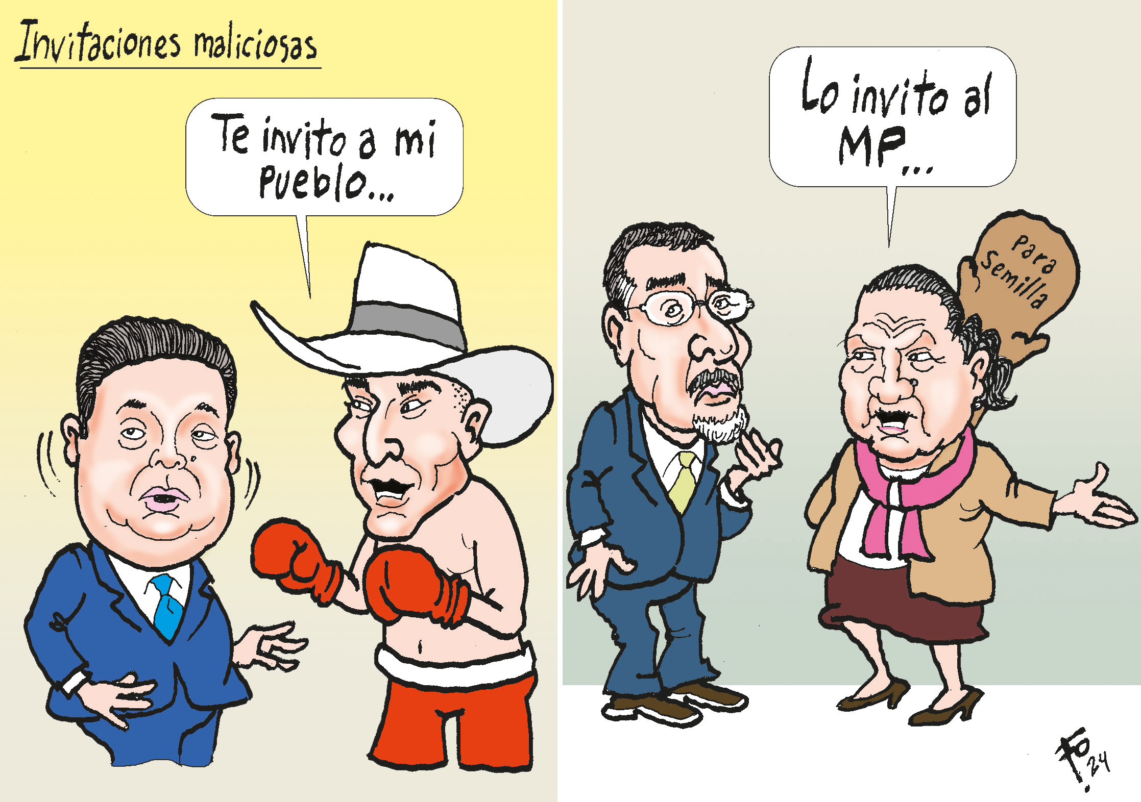 Caricaturas de Fo