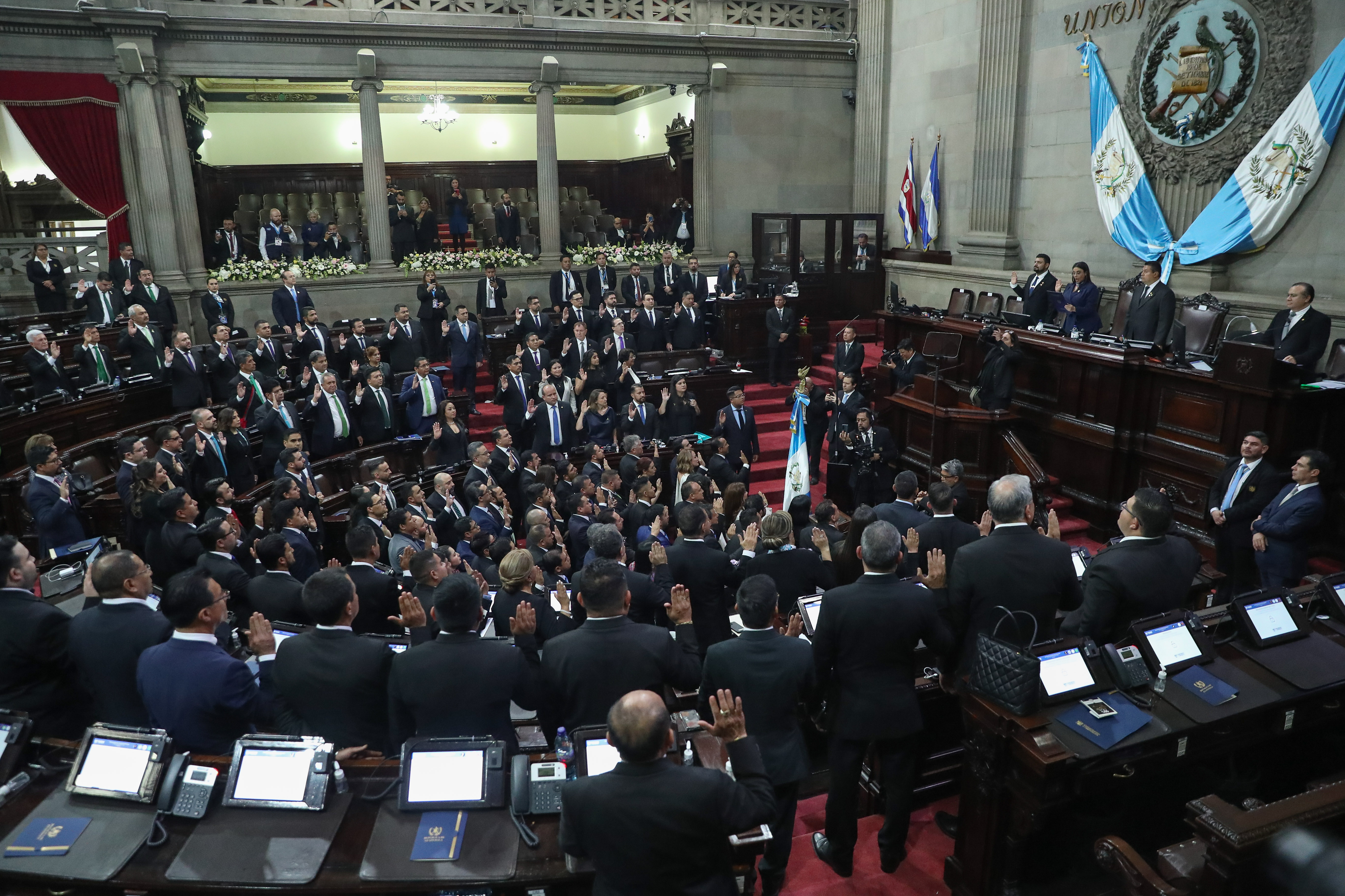 La décima legislatura que tomó posesión el pasado 14 de enero deberá de analizar las propuestas de cambios a la Lepp. Fotografía: EFE (Norvin Mendoza). 