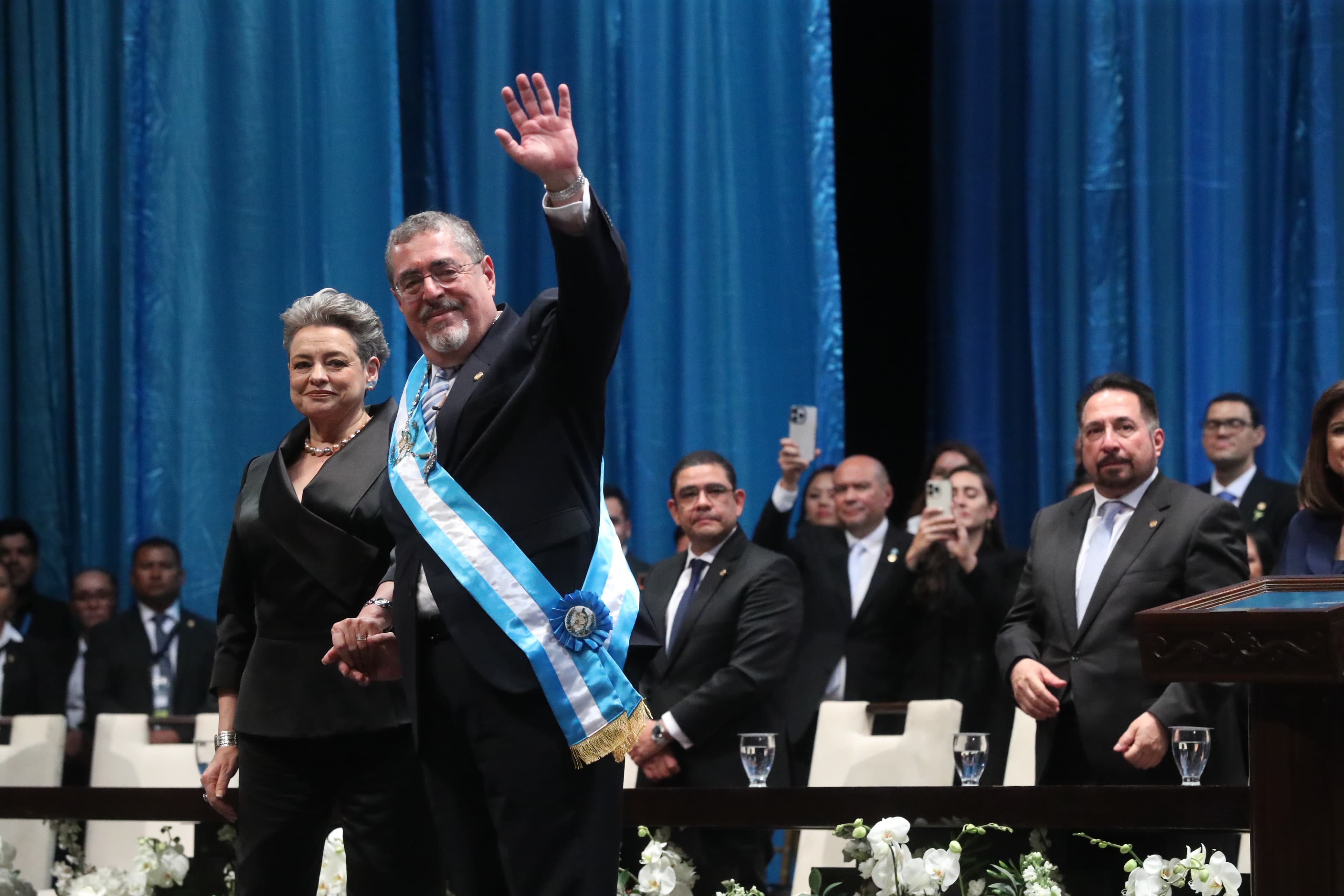 Bernardo Arévalo asume como presidente de Guatemala luego de haber librado varios obstáculos tras haber ganado las elecciones generales en 2023. (Foto Prensa Libre: Esbin García)
