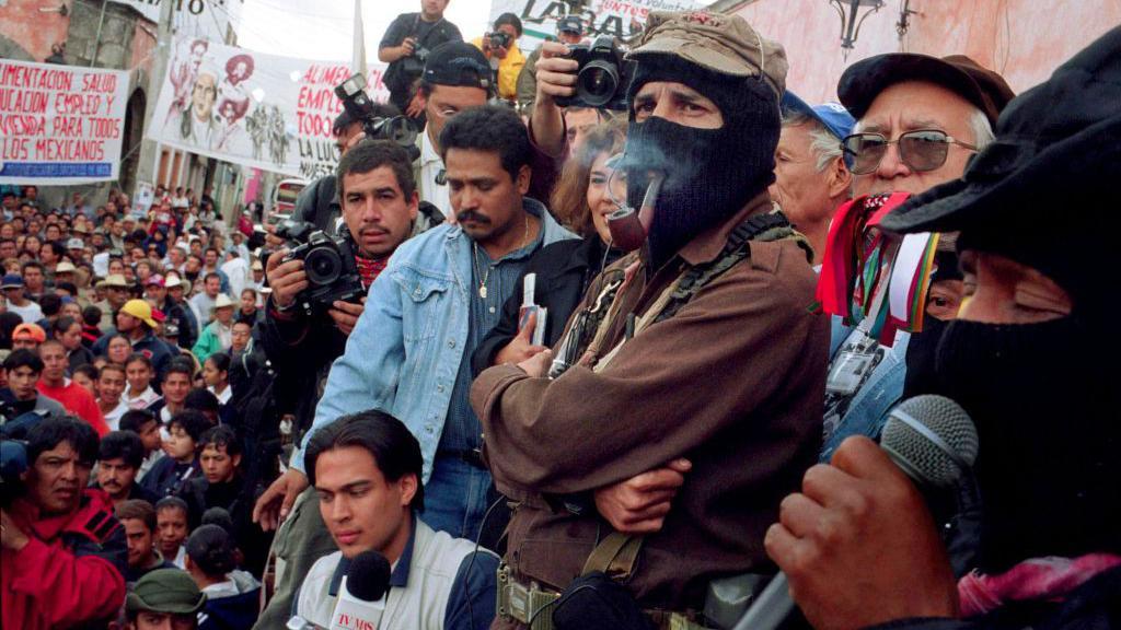 Miles de campesinos tomaron las principales ciudades de Chiapas el 1 de enero de 1994.