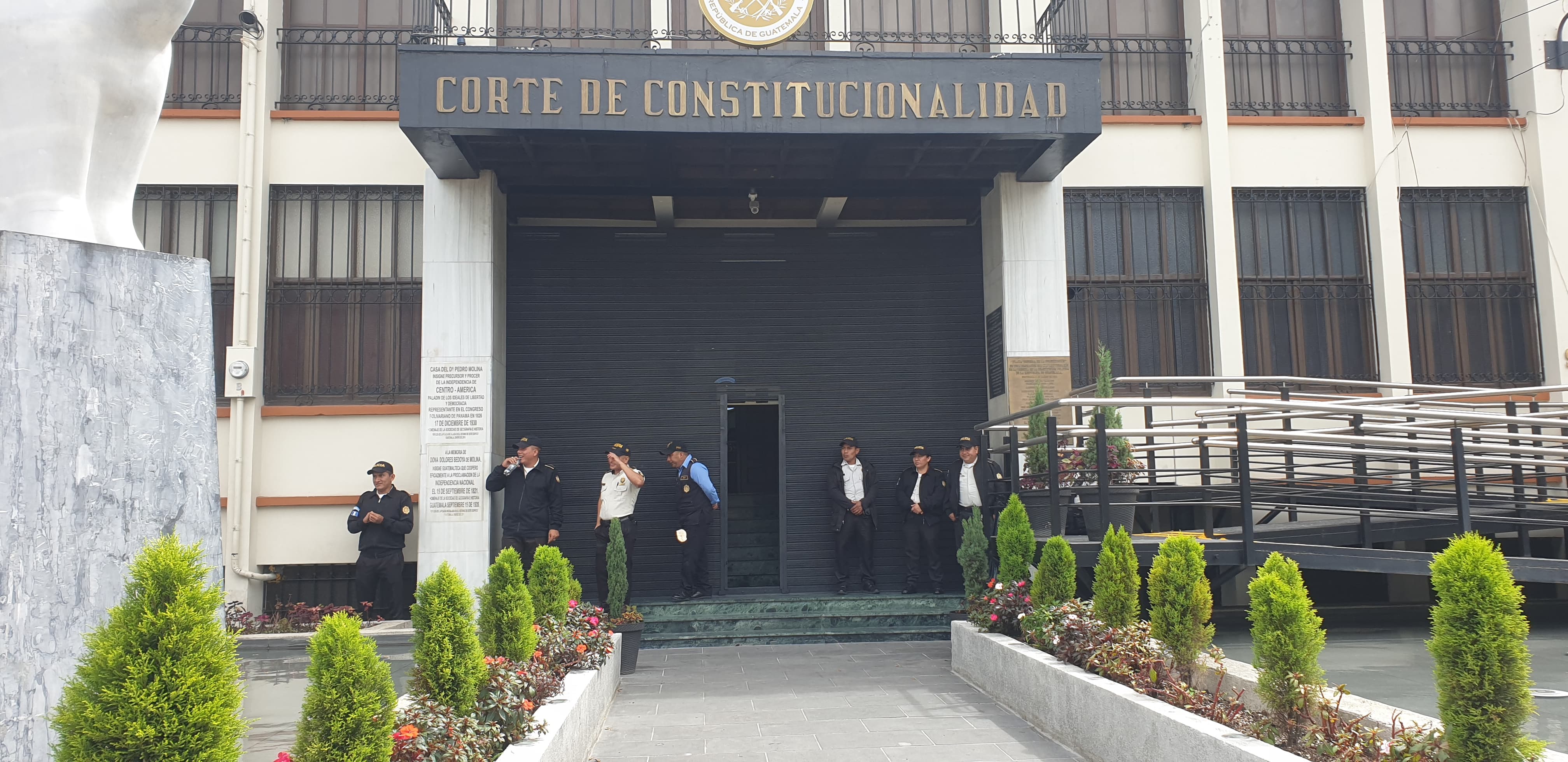Sede de la Corte de Constitucionalidad en la Ciudad de Guatemala. (Foto Prensa Libre: Byron Baiza)