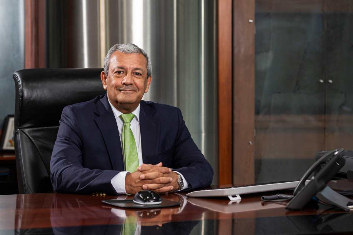 Juan Luis Fonseca, gerente general de Banrural Guatemala. Foto Prensa Libre: Cortesía