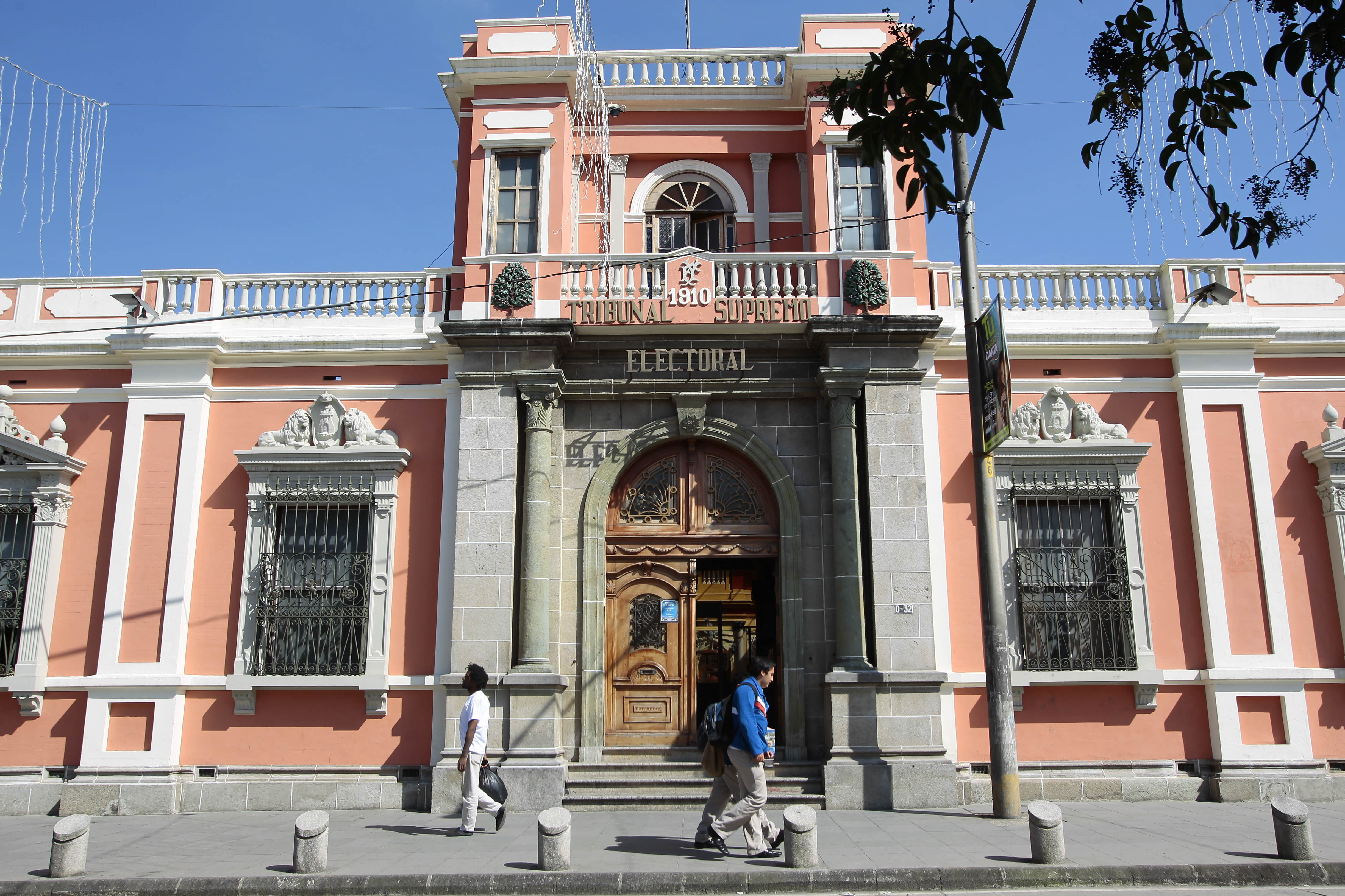 Sede del TSE en la Ciudad de Guatemala. (Foto: Hemeroteca PL)