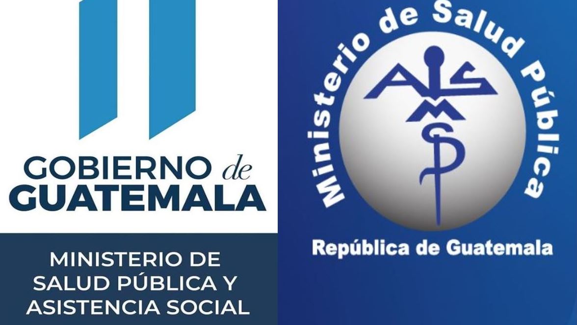 El Ministerio de Salud es una de las instituciones que reemplazó su logo este domingo 14 de enero de 2024. (Foto Prensa Libre: capturas de pantalla) 