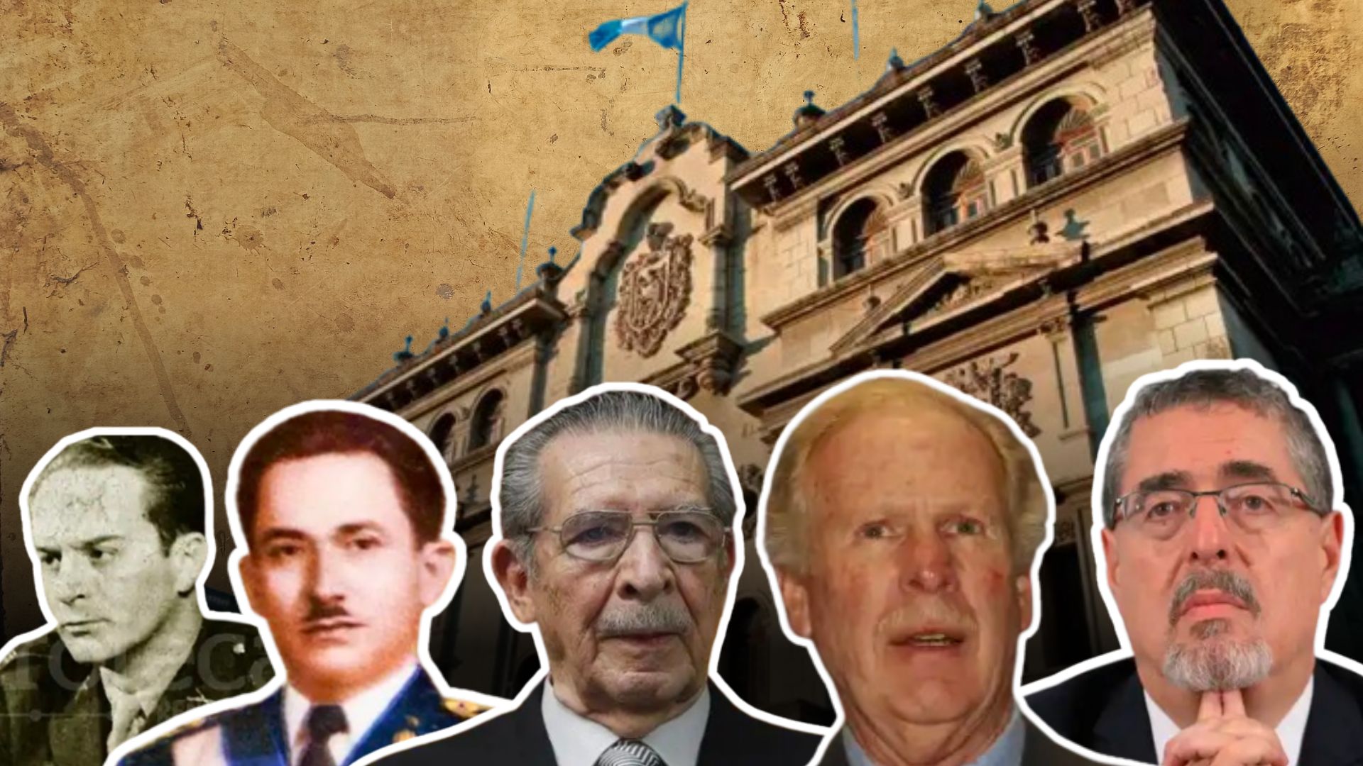 Los últimos presidentes de Guatemala