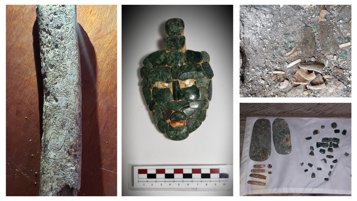 Descubrimiento arqueológico en Guatemala: Máscara de jade y piezas milenarias revelan la conexión entre Teotihuacán y las tierras bajas maya