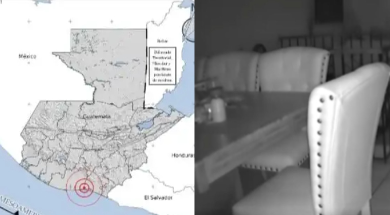 Usuarios en redes sociales grabaron el temblor registrado en Guatemala