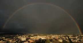 Arcoíris en Guatemala