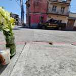 El trabajador de una empresa embotelladora, Mynor René Alvizurez, fue asesinado por presuntos extorsionistas en la 15 avenida y 18 calle, zona 1, el pasado 24 de enero. (Foto Prensa Libre: Raúl Barreno Castilli), 