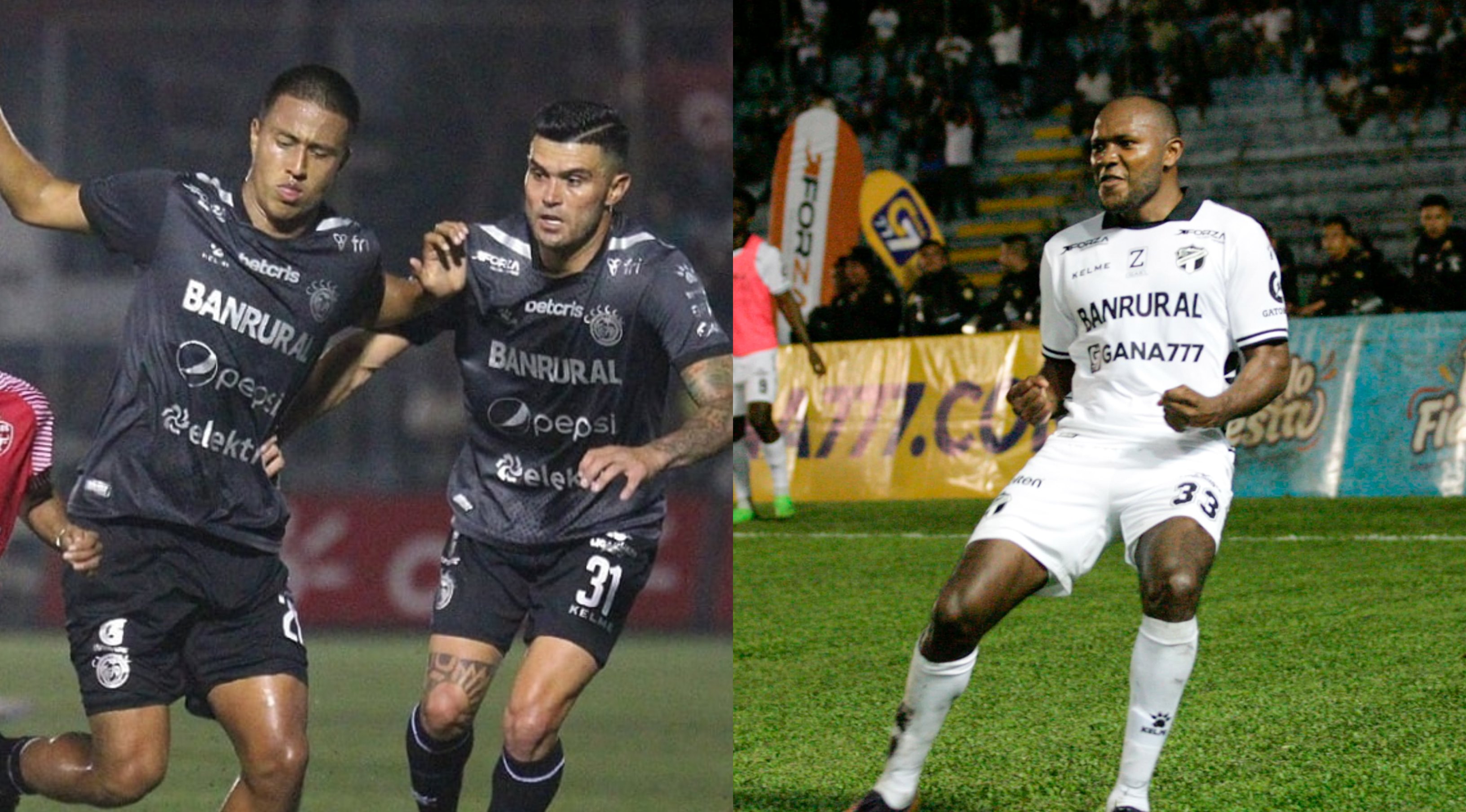 Xelajú y Comunicaciones juegan en Liga Nacional.