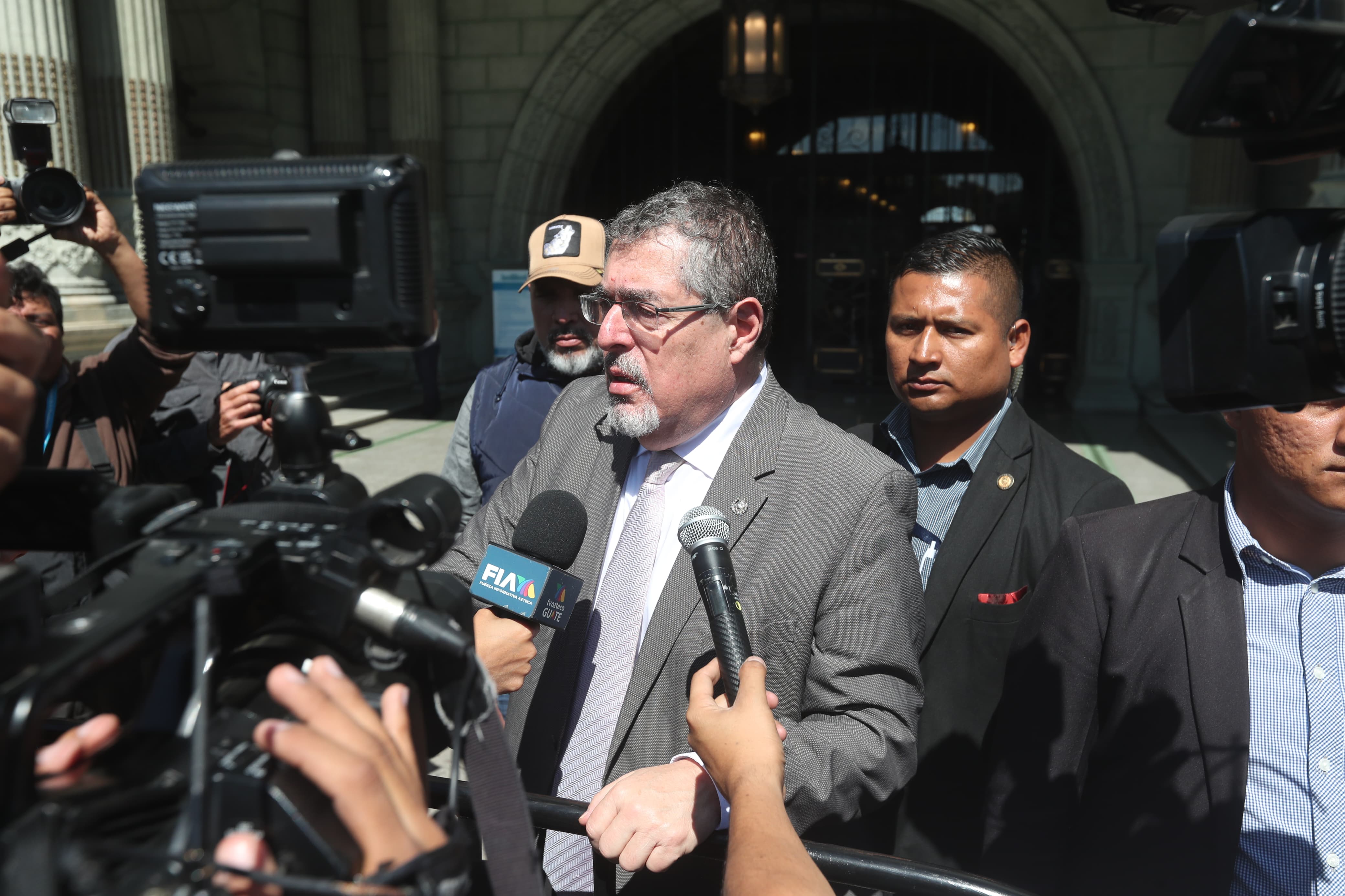 Bernardo Arévalo asegura que le pedirá la renuncia a Consuelo Porras. (Foto Prensa Libre: Érick Ávila)