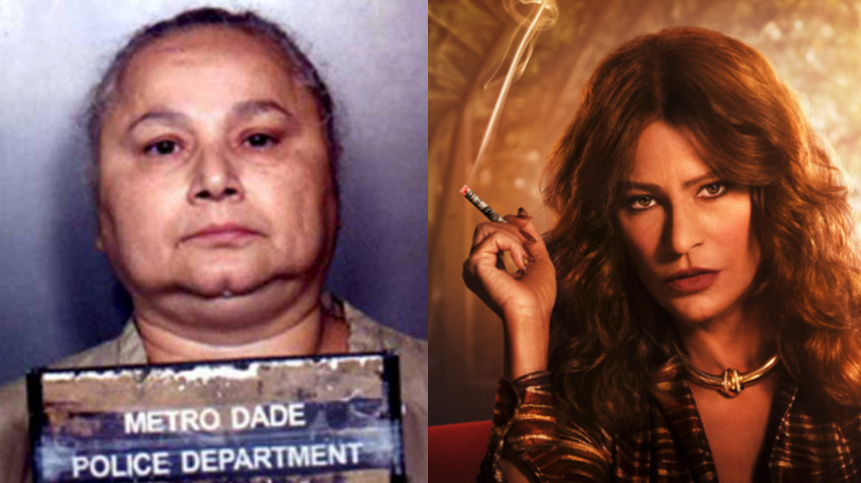 Sofia Vergara interpreta a Griselda Blanco en la serie de Netflix que se estrenó en enero de 2024.
POLICÍA MIAMI-DADE Y NETFLIX
