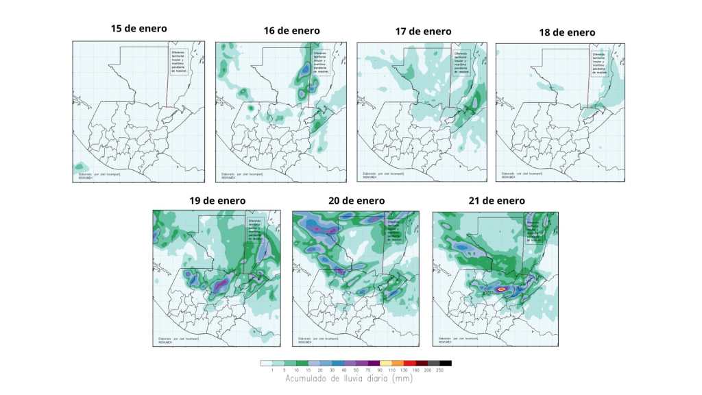 clima en guatemala pronostico lluvia