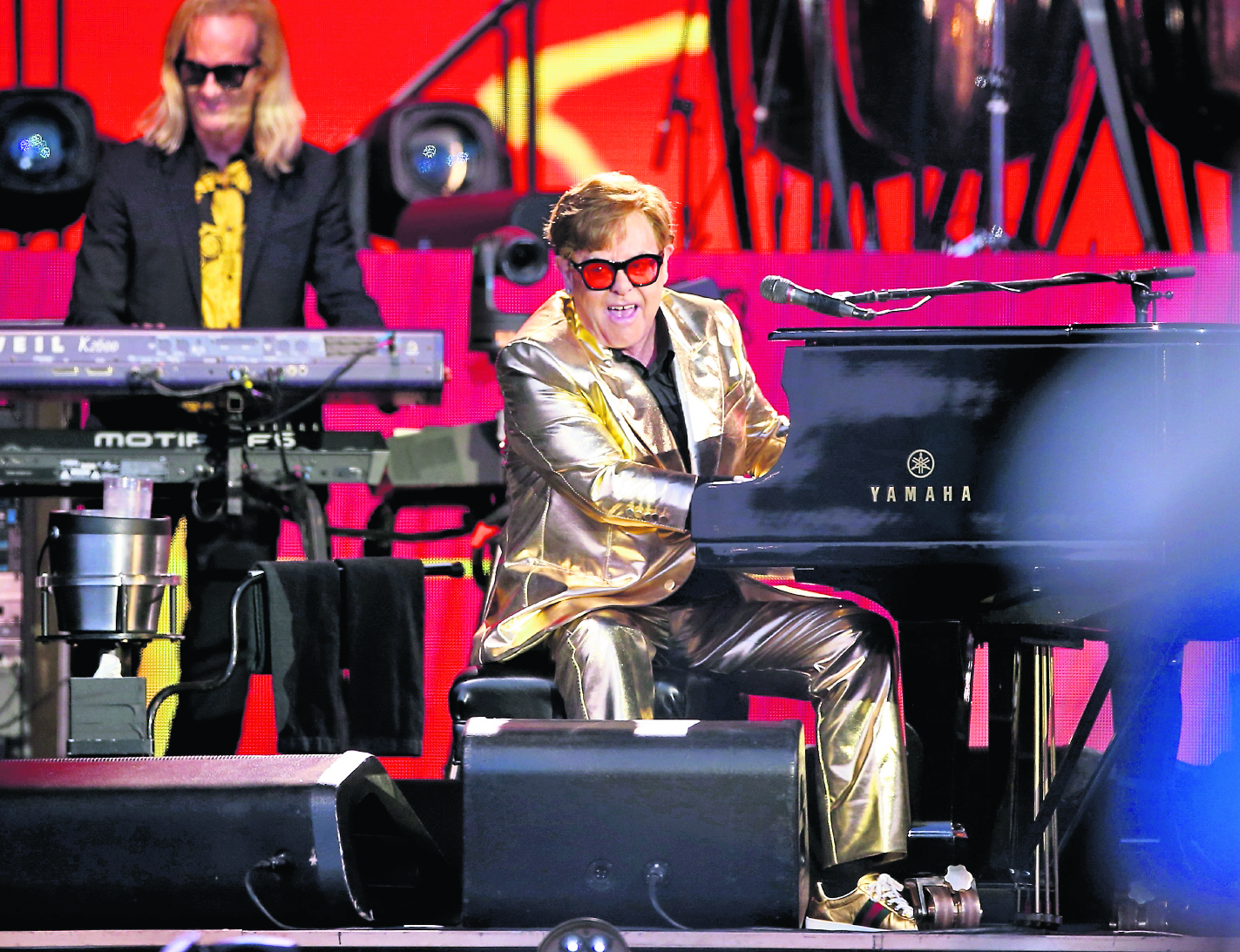 Elton John ha tenido una vida llena de enredos y polémicas. 
(Foto Prensa Libre: EFE)
