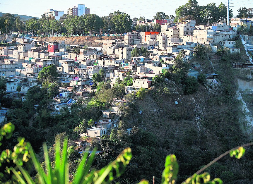 Colonia San José Buena Vista del Barrio El Gallito, zona 3 de la ciudad, (Foto Prensa Libre: Hemeroteca PL)