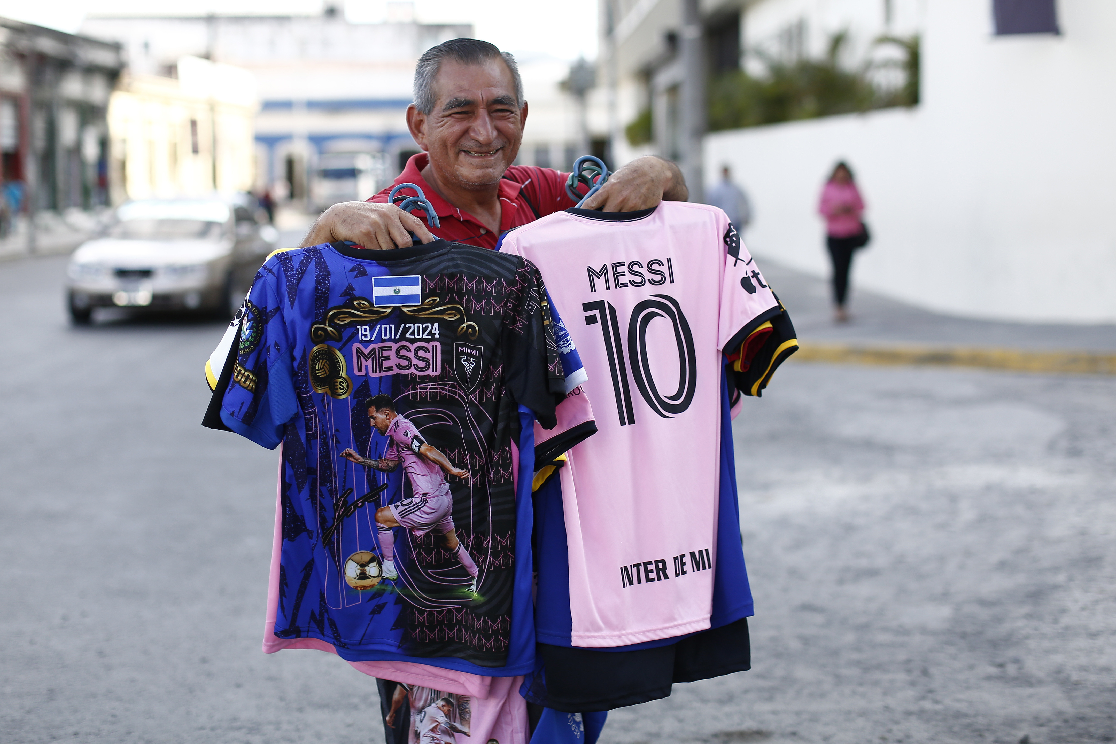 Messi en El Salvador'