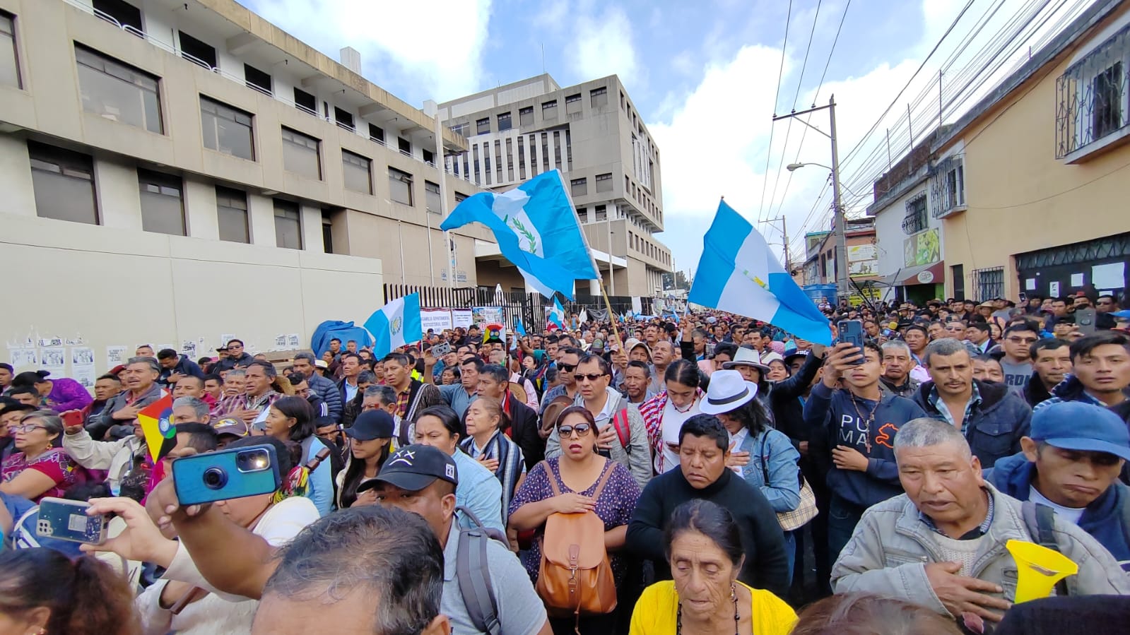 Fotos: El ambiente que se vive en Guatemala por el cambio de gobierno