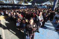 El ciclo escolar 2024 en Guatemala comenzó este lunes 19 de febrero. (Foto Prensa Libre: Erick Ávila) 
 
