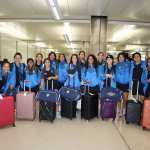 La Selección Femenina de futbol ya está en Los Ángeles, donde jugará contra El Salvador.