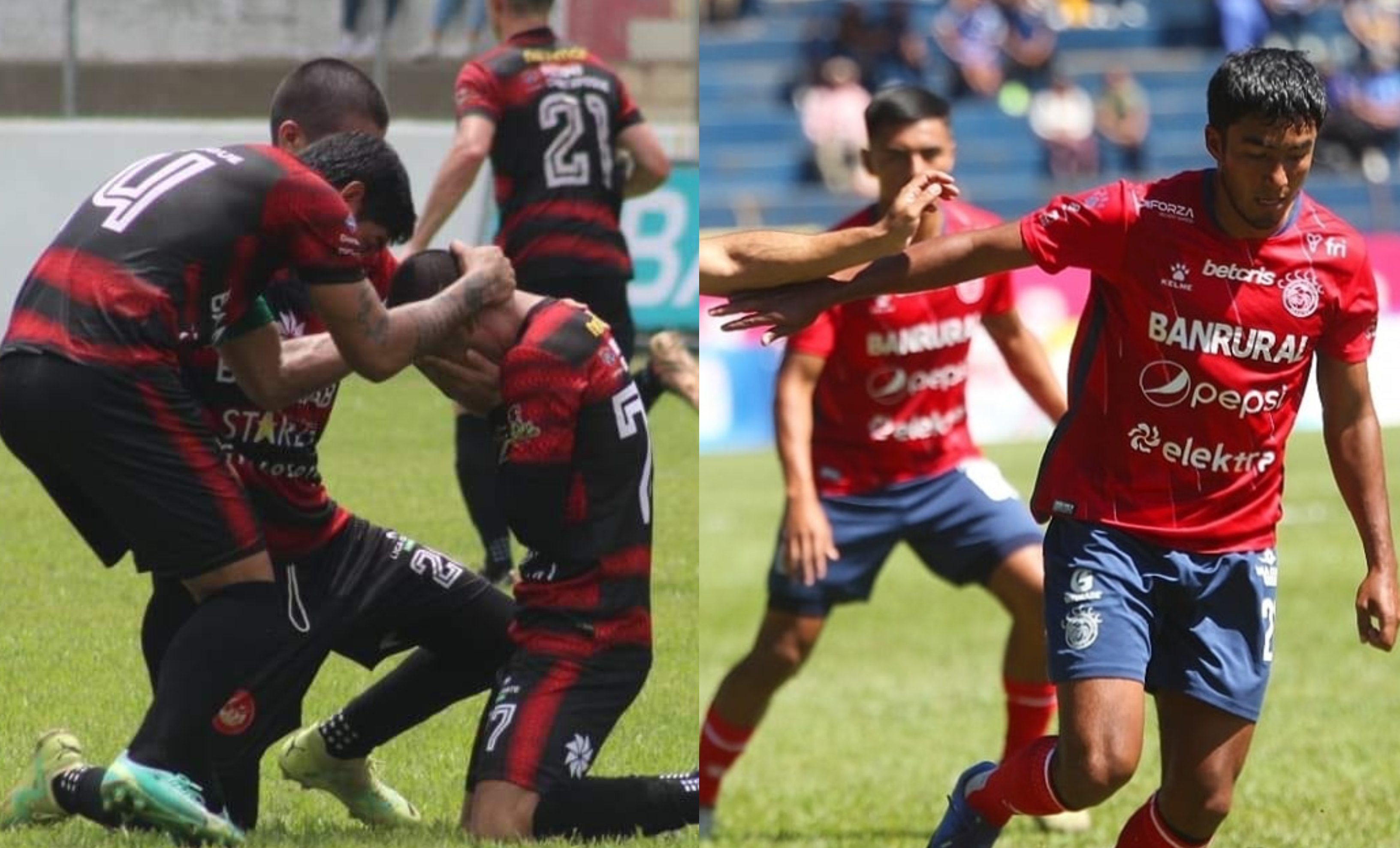 Coatepeque y Xelajú, dos equipos de Quetzaltenango.