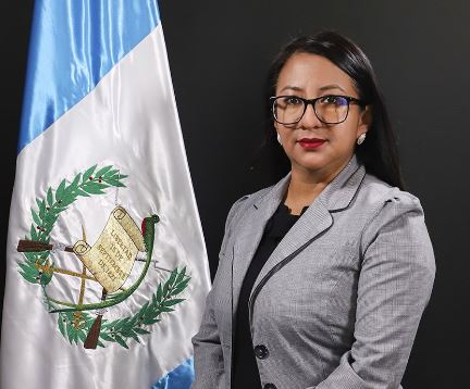 Ligia Hernández Gómez, nueva directora de Instituto de la Víctima, en una imagen de cuando era diputada. (Foto Prensa Libre: Congreso de la República)