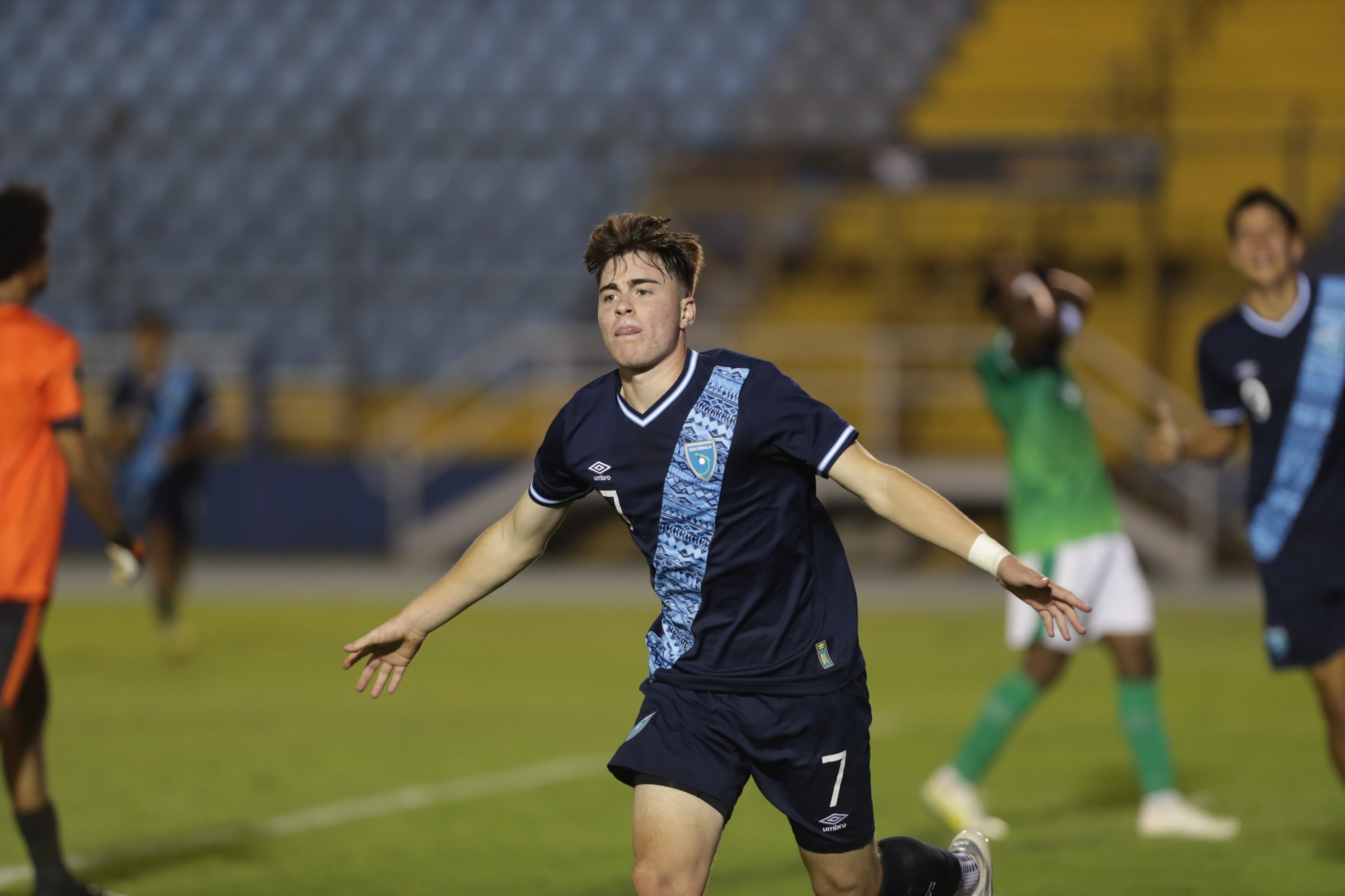 Matthew Evans es uno de los jugadores referentes de la Selección Sub 20 de Guatemala.