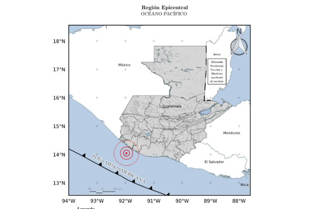 Este 25 de febrero se registró un temblor de magnitud 4.9