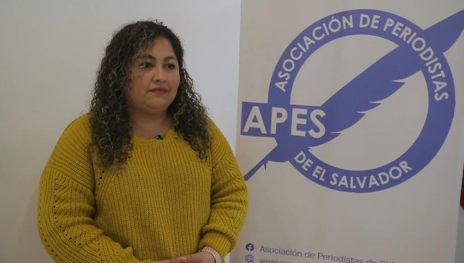 La presidenta de APES considera que de materializarse la reelección de Bukele, se perdería la democracia salvadoreña. (Foto Prensa Libre: Byron Baiza)