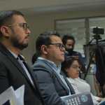 Ocho sindicados en el caso Toma Usac: Botín Político acudieron a la audiencia de primera declaración en el Juzgado Décimo Penal. (Foto Prensa Byron Baiza)