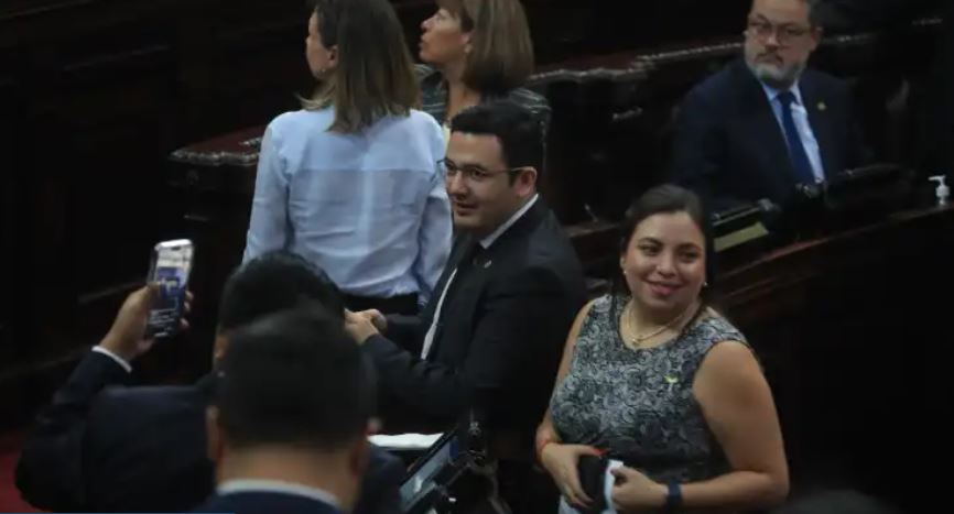 Los diputados del Movimiento Semilla no pueden integrar comisiones de trabajo en el Congreso de la República debido a la suspensión de dicha agrupación política. (Foto Prensa Libre: Carlos Hernández Ovalle)
