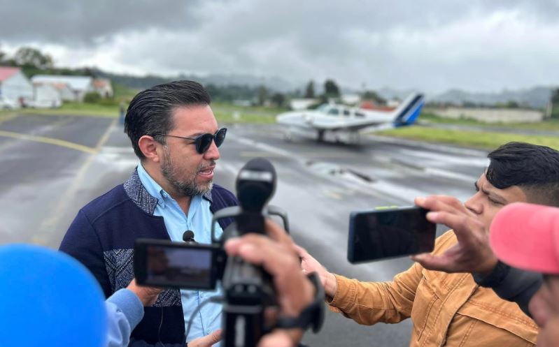 Francis Argueta, fue destituido como director de Aeronáutica Civil, el 5 de febrero de 2024. (Foto Prensa Libre: DGAC)