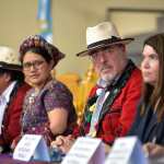 El presidente Bernardo Arévalo visitó Nebaj para comenzar un proyecto que busca atender las necesidades del pueblo ixil. (Foto Prensa Libre: Gobierno de Guatemala)