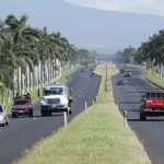 Autopista Palín Escuintla peaje tránsito vehículos Semana Santa
